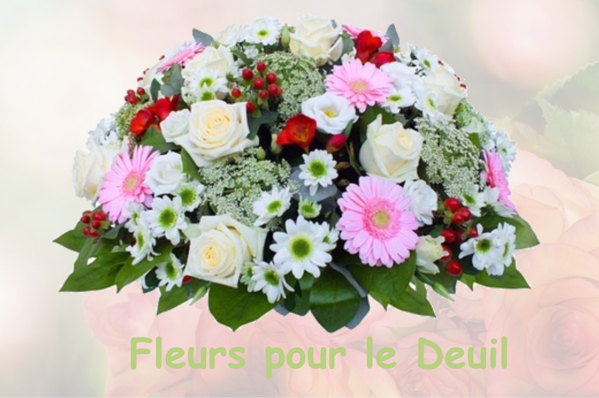fleurs deuil LOUVIE-SOUBIRON